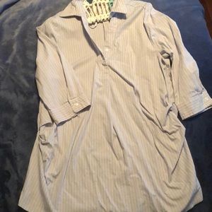 Maternity dress shirt